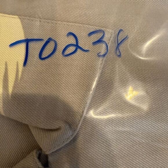 Island Republic 100% Silk Hawaiian Print Button Front Shirt Tan Cream Size Large - Picture 9 of 9